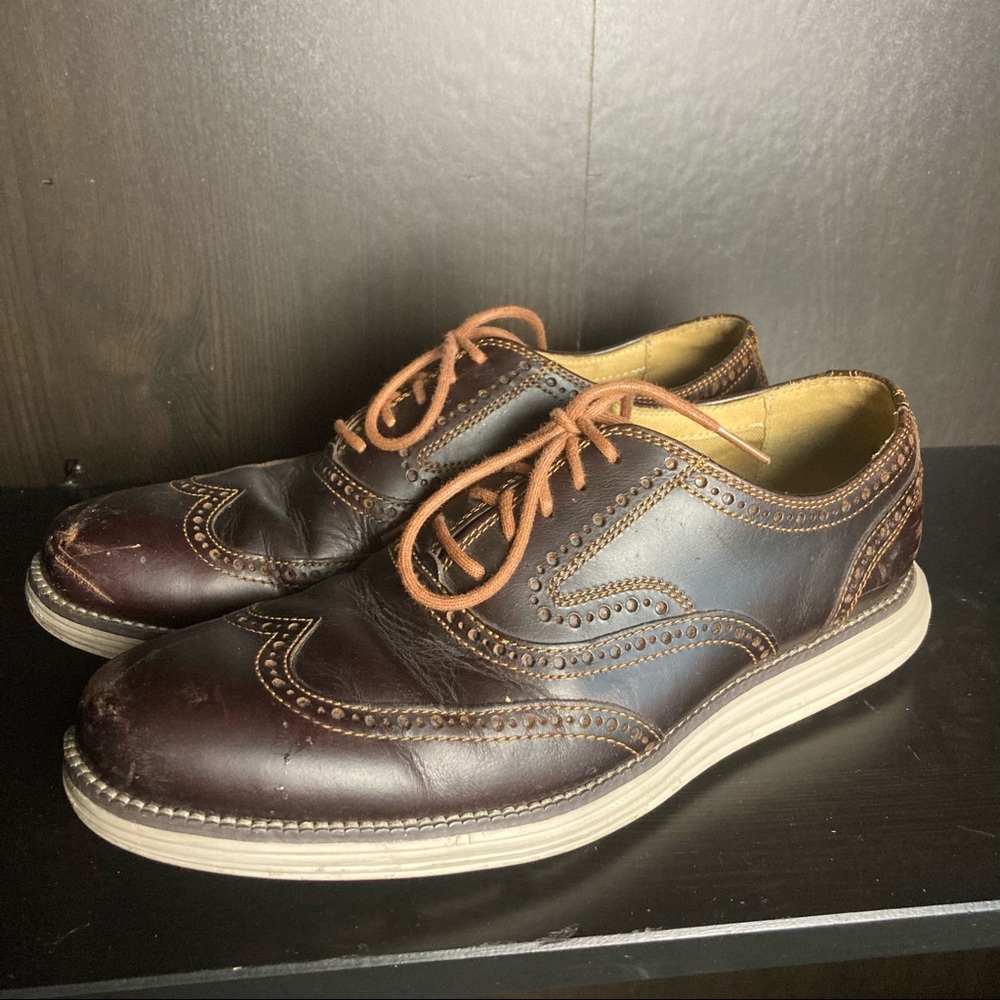 Cole Haan Men’s Lunarlon Wingtip Sneakers